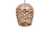 Suspension E27 Jean fibre naturelle 10W - CASALUM