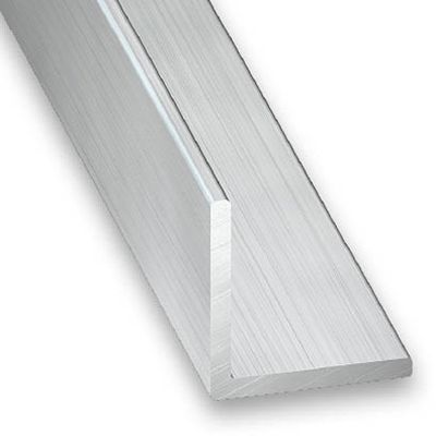 Cornière égale aluminium brut 50 x50 x 1,5 mm 2,50 m CQFD