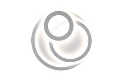 Plafonnier MITA rond blanc LED 74W 9000 lumens blanc dynamique CCT - TRIO