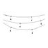 Guirlande lumineuse extérieur E27 10m sans ampoule noir IP44 10x15W - COREP