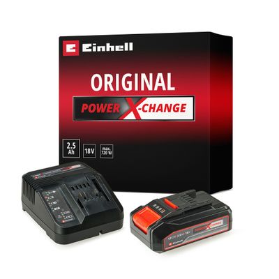Chargeur avec 1 batterie 18 V 2,5 Ah Power X-change EINHELL