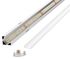 Profilé en angle pour ruban LED blanc en saillie 1m GEFOM