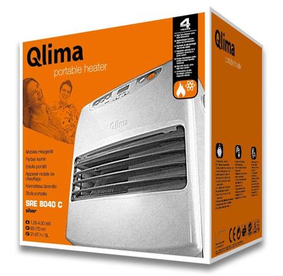 Poêle à pétrole électronique SRE 8040 C 4kw QLIMA