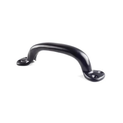 Poignée de meuble fer noir mat entraxe 125 mm REI