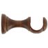 Support ouvert en bois de 80 mm diam 28 mm Finition Chêne foncé - MOBOIS