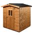 Abri de jardin en bois traité avec plancher 2,25 m², Livraison à domicile incluse - HABRITA