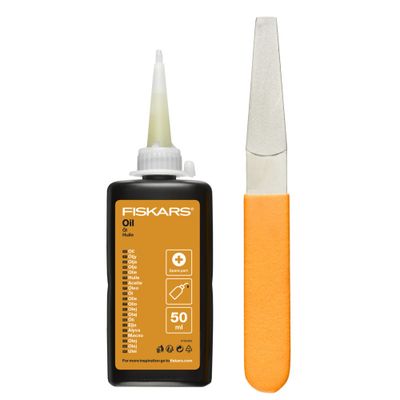 Kit d'entretien outils de coupe 1 lime diamant + 1 flacon d'huile + 1 livret