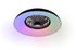 Ventilateur de plafond avec lumière LED multicolore + télécommande Noir Ø60cm - Svaerholt REALITY