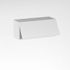 Porte transversale pour meuble haut de cuisine Lotus blanc mat 35 x 80 cm OFITRES
