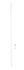 Tringle de douche télescopique de 110 à 185 cm blanche, diamètre 20 mm