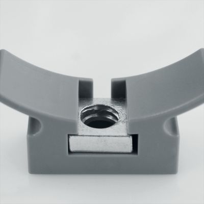 Collier de fixation monobloc PVC évacuation Ø50 - FITT