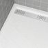 Receveur de douche 80x140 cm acrylique blanc Pedra - AURLANE
