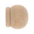 Embout déco anglais à visser diam 28 mm Finition Naturel  par 2 - MOBOIS
