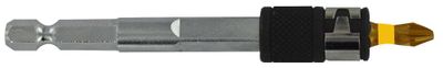 Porte embout et douilles 2 en 1 pour embout hexa 6,35 et douille carré 1/4 TIVOLY