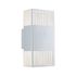 Applique extérieur LED IP44 640 lumens lumière blanc chaud Argent - Tharin PAULMANN