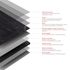 Panneaux muraux de douche 100+100x210 cm marbre anthracite cuivre DécoDesign Softtouch - SCHULTE