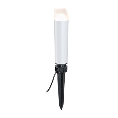Borne extérieur à piquer LED 43cm Link+Light blanc IP44 150 lumens blanc chaud - PAULMANN