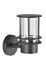 Applique extérieur E27 Florida noir IP44 25W  - COREP
