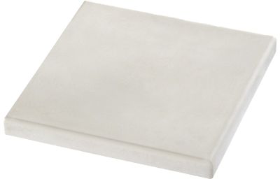 Chapeau de pilier plat blanc 40 x 40 cm FABEMI