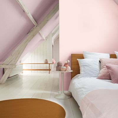 Peinture Color Resist murs et boiseries Rose Paradis mat 0,5 L - DULUX VALENTINE