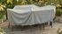 Housse pour table et chaises 4/6 personnes 190 x 120 x 70 cm JARDILINE