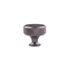 Bouton de meuble rond aluminium gris titane diamètre 30 mm REI