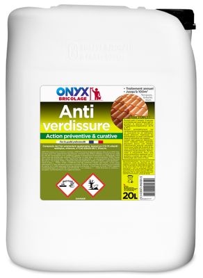 Anti-verdissure concentré 3% 20 L pour toiture et façade - ONYX