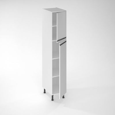 Façade pour demi-colonne de cuisine Ibiza blanche 130 x 40 cm OFITRES