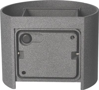 Applique extérieur LED Spezia ronde anthracite IP44 750 lumens blanc chaud - ARLUX