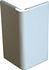 Jonction angle sortant pour profilé de finition 70 mm laqué gris aluminium JOUPLAST