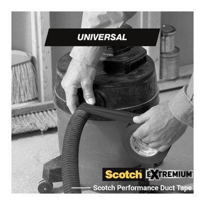 Ruban adhésif de réparation toile Universal noir 10 m x 48 mm - SCOTCH 