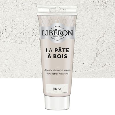Pâte à bois blanc tube 250 g - LIBERON