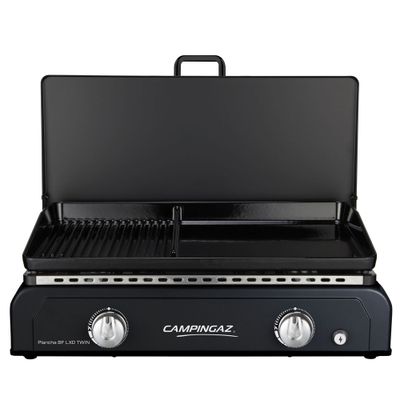 Plancha à gaz 2 brûleurs LXD Twin CAMPINGAZ