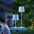 Lampe à poser extérieur rechargeable LED blanc KAAMI blanc chaud- BRILLIANT