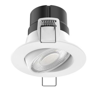 Spots LED encastrables salle de bain IP65 et BBC dimmables et orientables Blancs par 4 - EF5 ARIC
