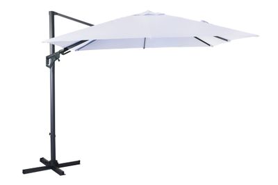 Parasol Excentre 3X3 Toile Creme Texturee PROLOISIRS