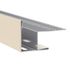 Profil de linteau et de départ alu pose verticale bardage Hardie Plank VL sable clair - longueur 3000 mm - JAMES HARDIE
