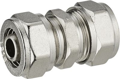 Jonction égale multicouche à compression Ø 20 mm - QUICK PLOMBERIE