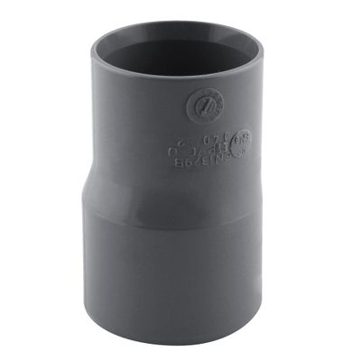 Réduction excentrée PVC évacuation mâle/femelle Ø40x32 - FITT