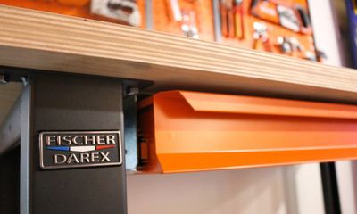 Etabli d'atelier 200x75cm avec tiroir FISCHER DAREX
