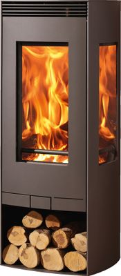 Poêle à bois 7* Flamme Verte ALBA PANADERO Livraison à domicile incluse