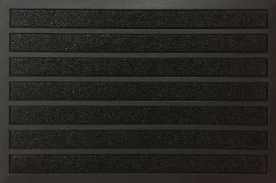 Paillasson Combi brush 45 x 75 cm noir ID HOME