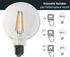 Ampoule LED globe 95 mm filaments clairs 6W 900 lumens dimmable blanc chaud - ARLUX
