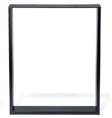 Pied xxl cadre 80 x 580 x 710 mm métal noir REI