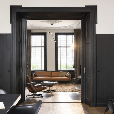 Peinture Boiseries Laque Acrylique Valénite Noir Mat 125 mL- DULUX VALENTINE
