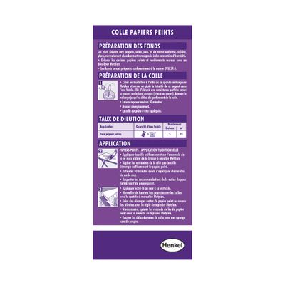 Colle en poudre pour papiers peints lourds spécial humidité 200 g