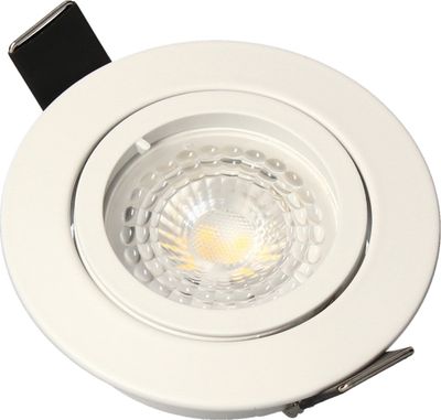 Spot LED encastrable GU10 orientable lumière blanc chaud Blanc - Saphyr ARLUX