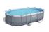 Piscine Steel ovale 488 x 305 cm hauteur 107 cm BESTWAY