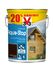 Lasure bois Aqua-Stop® protection intérieure et extérieure chêne foncé 5 l + 20 % V33