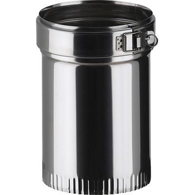 Raccord de jonction de conduit inox diamètre 100/80 mm émaillé POUJOULAT